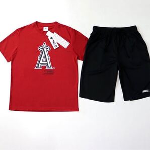 ロサンゼルス・エンゼルス MLB 公式 メジャーリーグ メンズ 上下セット スーツ サイズM