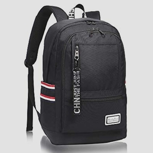   бесплатная доставка *[Duvialno] рюкзак женский большая вместимость нейлон водонепроницаемый Logo ремешок 2 шт есть ( черный )