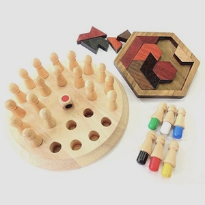  free shipping *[....]li is bili training .. prevention wooden puzzle nursing intellectual training adult child finger ..tore concentration power game 2 kind set 