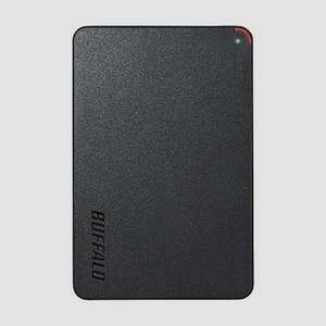 送料無料★BUFFALO ミニステーション USB3.1(Gen1)/USB3.0用ポータブルHDD 1TB 単品
