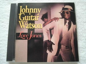 国内盤 / Johnny Guitar Watson / Love Jones / Wilma Records PSCW-5355, 1995 / Liner Notes 鈴木啓志 / ＣＤ/ＬＰ５点以上送料無料