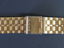 希少な当時物 汎用 ステンレス カシオ CASIO 純正 ブレス ラグ幅: 18mm(20mm) 全長: 175mm セイコー シチズン オメガ 管理No.4058_画像4