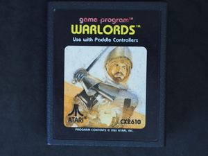 超レア アタリ2600 ゲーム カセット ウォーロード ATARI Atari VCS Atari2600 WARLORDS 1981年 CX-2610 No.6285