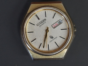 中古 ヴィンテージ 純正部品 シチズン CITIZEN 4-430437TA ムーブメント 時計 ケース 裏蓋 うらぶた No.4146