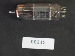 当時物 希少品 HITACHI 日立製作所 真空管 Electron tube 型式: 12BH7A MT管 (ミニチュア管) No.0315
