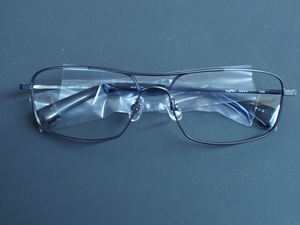 未使用 増永眼鏡 masunaga sports flex 眼鏡 メガネフレーム 種別: フルリム サイズ: 57□14-135 材質: チタン 型式: R663 管理No.11266