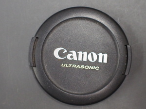 送料370円 中古 Canon キャノン EOS ULTRASONIC ウルトラソニック カメラレンズキャップ 蓋 58mm 品番: E-58mm 管理No.16011
