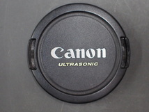 送料370円 中古 Canon キャノン EOS ULTRASONIC ウルトラソニック カメラレンズキャップ 蓋 58mm 品番: E=58mm 管理No.16002_画像1