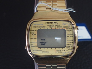 ヴィンテージ オールドデジタル 未使用デッドストック品 セイコー SEIKO デジタル ワールドタイム 品番: A708-5000 SDBG994 管理No.00816