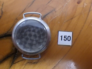 Редкий тайсё ~ Ранние часы Сёва Универсальный корпус Seiko Unique Tsuru No.150