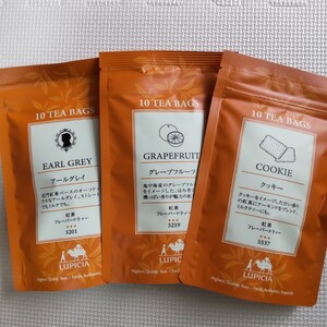 【ルピシア】紅茶 ティーバッグ 三点
