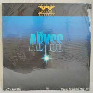  foreign record LD THE ABYSS 2LD movie English version laser disk control N2110