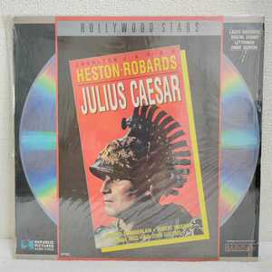  foreign record LD JULIUS CAESAR movie English version laser disk control N2108