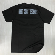 LA発 【XL】 WEST COAST LEGENDS アンダーグラウンド グラフィック ヘビーウェイト 半袖 Tシャツ 黒 HIPHOP 2pac ニプシー スヌープ_画像3