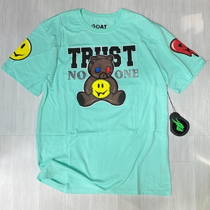 USA正規品 【2XL】 GOAT Solo ゴートソロ TRUST NO ONE ベア BEAR 半袖 Tシャツ MINT ストリート オーバーサイズ ウェストコースト (GT3)