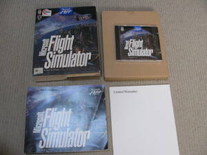 [PC中古] Microsoft Flight Simulator 5.1 PC-DOS CD-ROM 英語版マニュアル