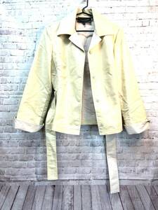 BODY DRESSING Deluxebai color short lady's waist belt trench coat 7 number 