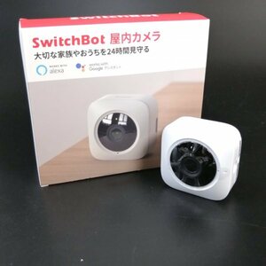 SwitchBot 屋内カメラ ホワイト スイッチボット 監視カメラ アレクサ Alexa Google アシスタント ネットワークカメラ 【USED品】 02 01005