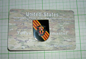 特価SALE！U.S.Army Special Forces Pin (1 1/8 inch) ベトナムピンバッジ・(H.M.C) 在庫限り