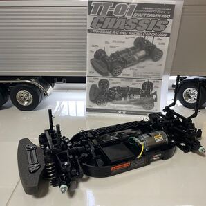 タミヤ TT-01 シャフト ドライブ 4WD シャーシ 未使用品