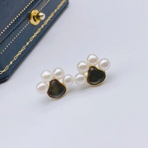 (27)ピアス、真珠