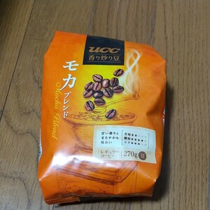 UCC コーヒー豆 香り炒り豆 レギュラーコーヒー　モカブレンド
