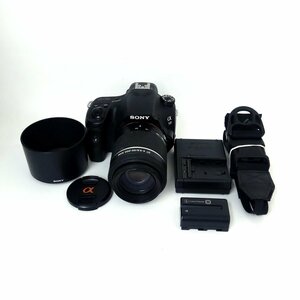 SONY ソニー a58 + レンズ SAL55200-2 DT F4-5.6 55-200mm SAM デジタル一眼 デジタルカメラ 簡易動作OK USED /2206C