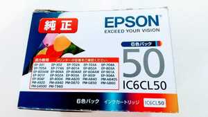 EPSON エプソン 純正インクカートリッジ IC6CL50/6色セット訳あり