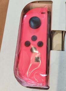 【ほぼ未使用】Joy-Con　左　ネオンレッド　ニンテンドースイッチ　 Nintendo Switch Joy-Con (L)
