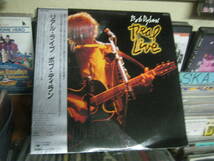 BOB DYLAN ボブ・ディラン / REAL LIVE リアル・ライブ 帯付LP GLYN JONES MICK TAYLOR CARLOS SANTANA BILL GRAHAM Ian McLagan_画像1