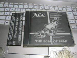 AGE エイジ / SCAR OF LEAD CD Armed Government's Error Hakuchi Sparking Drivers 