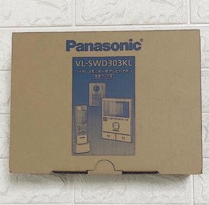 【新品未使用】Panasonic ドアホン VL-SWD303KL用モニター親機のみVL-MWD303 施工説明書 取扱説明書 保証書付属パナソニックインターホン★