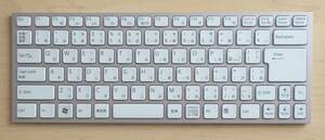 *SONY VAIO VPCS series row for Japanese keyboard 148-778-911 white 