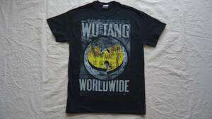 Wu-Tang Clan Worldwide Tee 黒 M %off ウータン・クラン ワールドワイド Tシャツ HIP HOP RAP NYC RZA レターパックライト