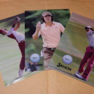  not for sale clear file 3 sheets Ishikawa .SRIXON postage Y140
