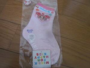 新品☆ミニK　MINI-Kの靴下☆キッズソックス☆ナルミヤインターナショナル　サイズ13-15ｃｍ　日本製