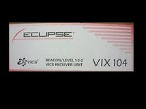 税込★【未使用】★送料510円～ ★ECLIPSE イクリプス ★VIX104 ●2メディア／3レベル対応VICSユニット_画像2