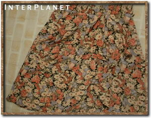 Косметические продукты! ! ☆ Interplanet Inter Planet Flower Pattern Юбка ☆