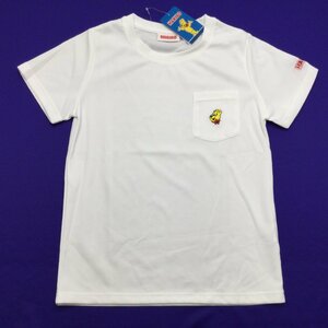 【送料無料】【新品】HARIBO レディース半袖Tシャツ（ワッフル素材 吸水速乾 UVカット）　M　　 ホワイト★1108