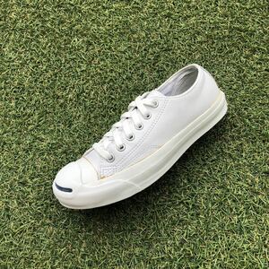 美品22.5 converse LEA JACK PURCELL コンバース レザージャックパーセル H592