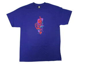 新品☆即決 LIMOSINE SKATEBOARDS リモジン スケートボード FENCE Tシャツ 紫 SIZE:L.call me 917 gx1000 wknd quasi polar skate dancer