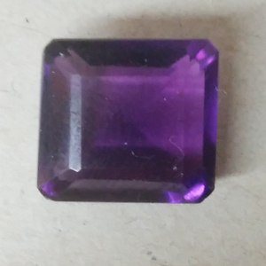 [9.98 ct] amethyst emerald cut [2 month birthstone ] loose gem jewelry 