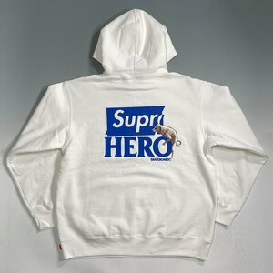 未使用品 22ss Supreme ANTIHERO Hooded Sweatshirt White L シュプリーム アンチヒーロー フーデッド スウェット パーカー ホワイト