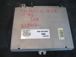 ■ルノー ルーテシア エンジンコンピューター中古 S101718202A HOM7700749947 7700855565 ECU コントロールユニット モジュール ■