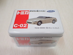 k2772 / 未使用 未開封 トミカ SUBARUDO C-02 おもちゃ缶 Honda S2000 1台 TAKARATOMY 現状品