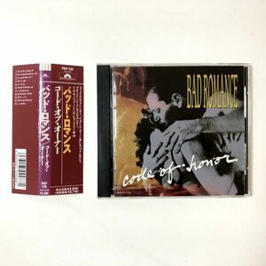 【廃盤 国内盤 帯付き】 バッド・ロマンス / コード・オブ・オーナー (POCP1136) 検) 日本盤 BAD ROMANCE CODE OF HONOR OBI MADE IN JAPAN