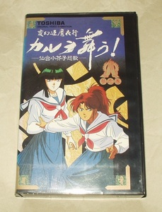 OVA 変幻退魔夜行 カルラ舞う!仙台小芥子怨歌 3 VHS 鶴ひろみ 山本百合子 塩沢兼人 渡辺菜生子 佐々木望