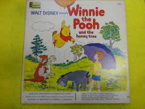 くまのプーさん 見開きジャケット仕様 Richard M. Sherman & Robert B. Sherman - Winnie The Pooh And The Honey Tree オリジナル原盤 LP