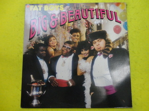 Fat Boys - Big & Beautiful オリジナル原盤 HIPHOP US LP Sex Machine / Go For It / Breakdown / Beat Box / In The House 収録　視聴