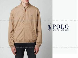 保管品《POLO RALPH LAUREN》ジャケット 男性M Bayport Poplin Cotton Jacket ブルゾン アウター ユナイテッド アローズ ポロ ジップ